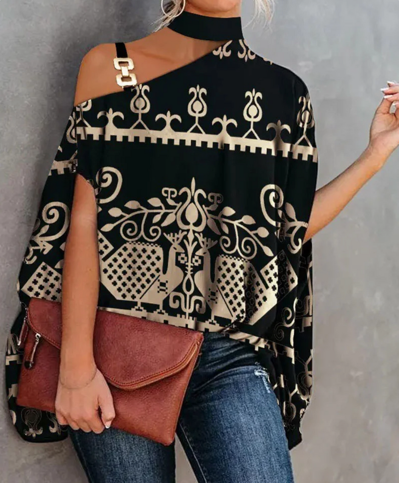 Dame Top Casual Holdbart Materiale Åndbar Design 4