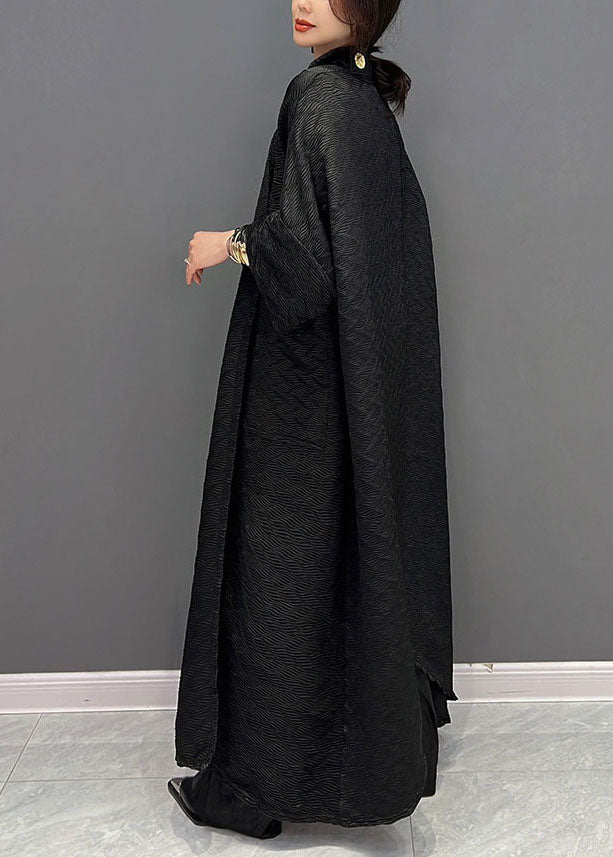 Dame Trench Coat med Overdimensionerede Lommer 3