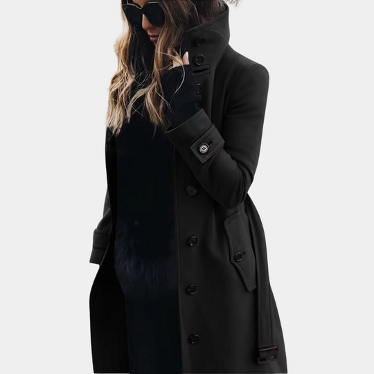 Dame Trenchcoat i Stilfuldt Design 2