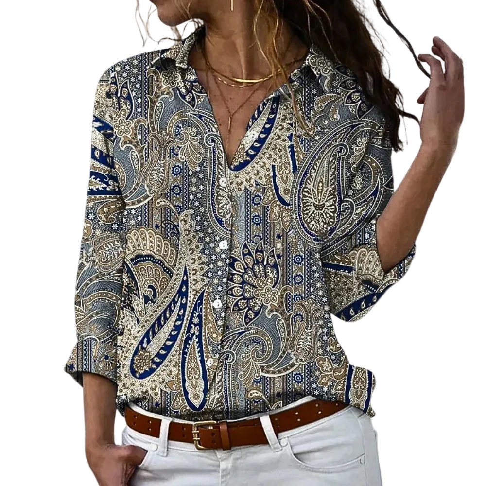 Damebluse med stil til efteråret 0