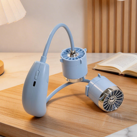 Damehalsventilator Bærbar Fleksibel Design Med Justerbare Blæserhoveder 1