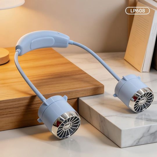 Damehalsventilator Bærbar Fleksibel Design Med Justerbare Blæserhoveder 4