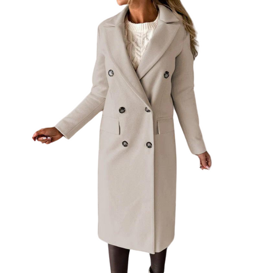 Damejakke i moderne stil med komfort og varme 0