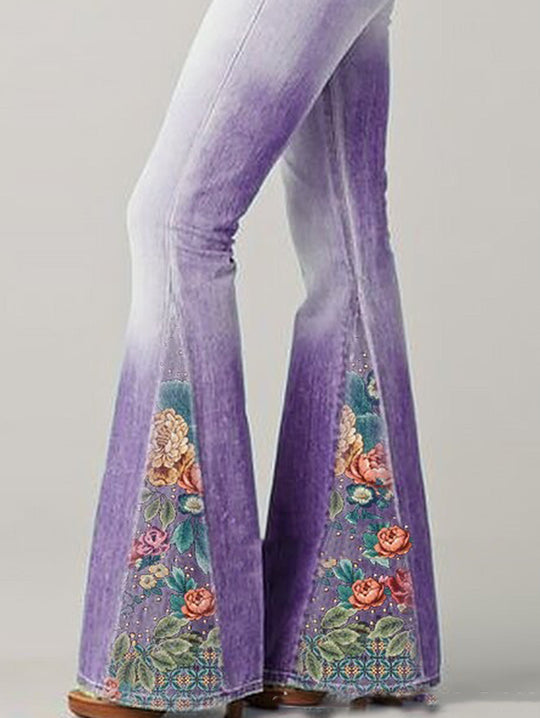 Damejeans med Blussede Ben 4