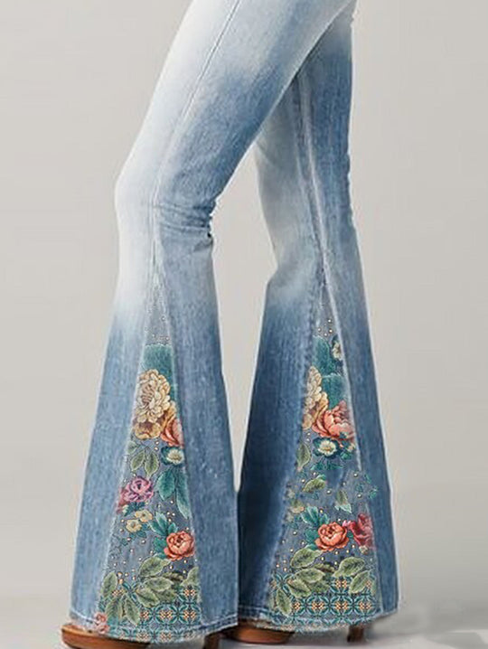 Damejeans med Blussede Ben 6