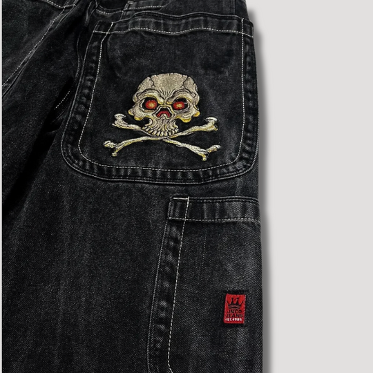 Damer Baggy Jeans Høj Talje 1