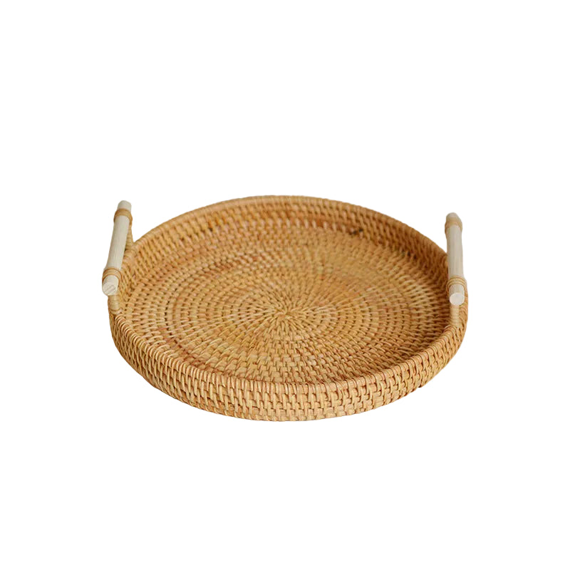 Damer Rundt Serveringsfad Håndlavet Unikt Design 22 cm 3