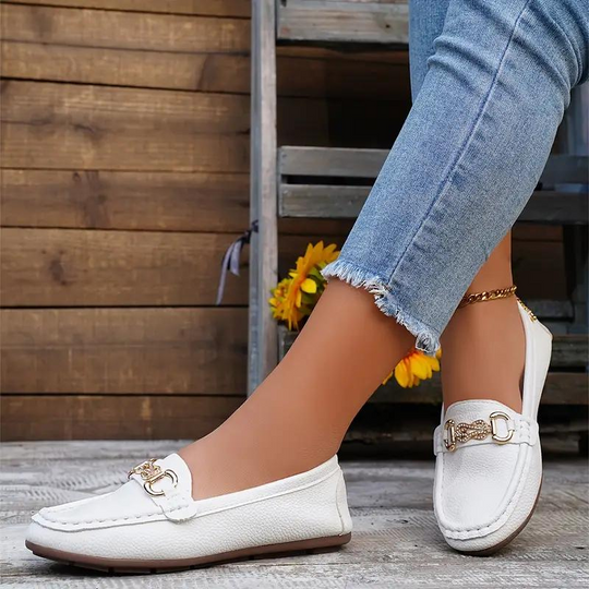 Damernes Loafers Slip-On Læder 1