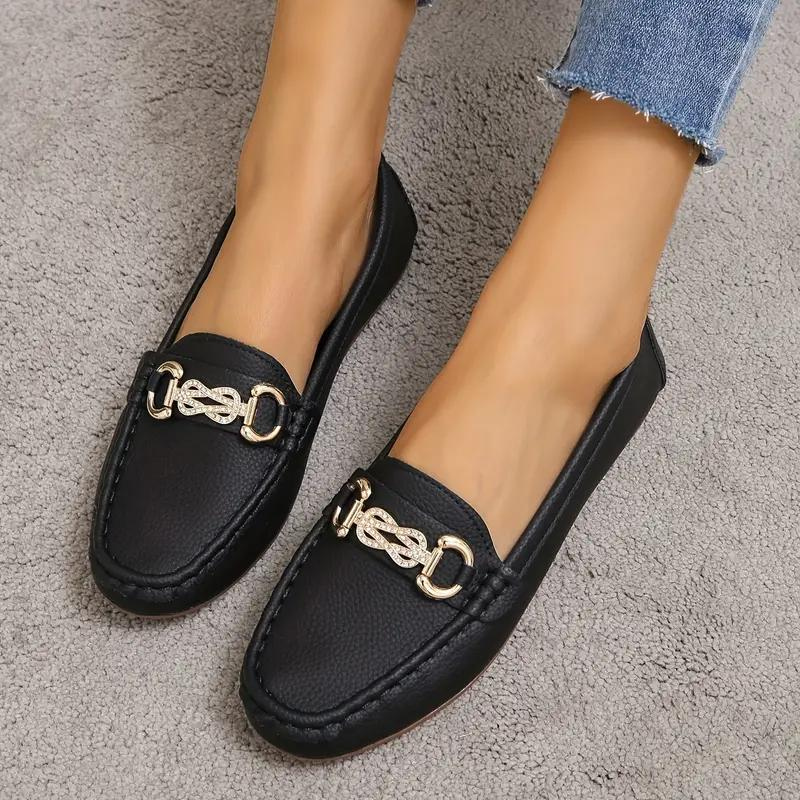 Damernes Loafers Slip-On Læder 3