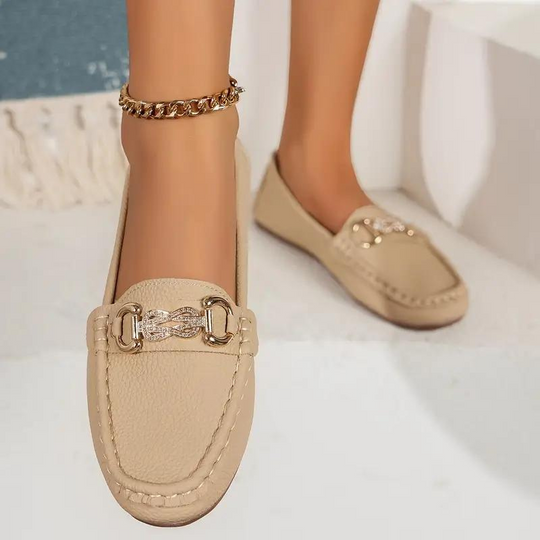 Damernes Loafers Slip-On Læder 7
