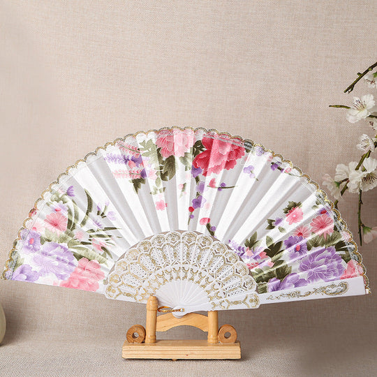 Dames Håndtaske med Blomsterdesign Stilfuld 2