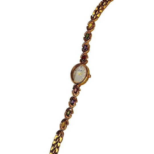 Dameur med Oval Ursdive og Ædelstensdetaljer 5