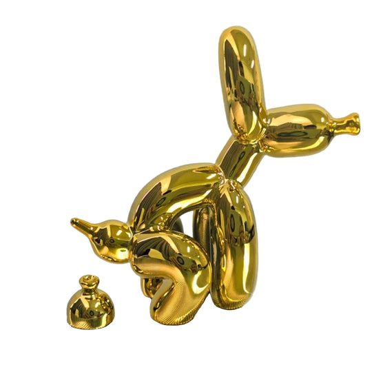 Dekorativ Ballonhund Kunst Accent Dekoration Legende Design 0