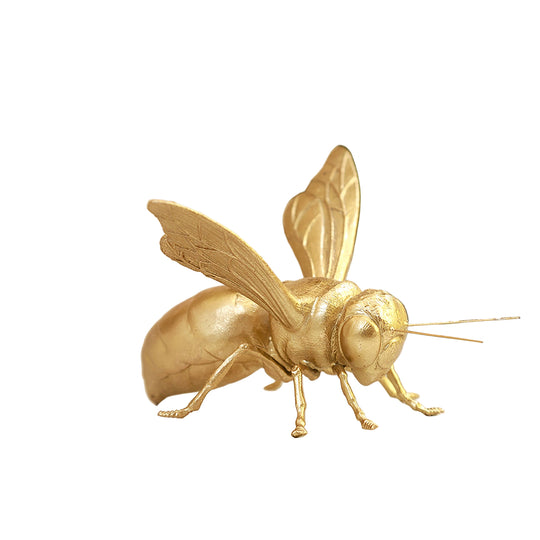 Dekorativ Bi Figur i Guld 0