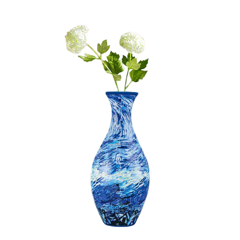 Dekorativ Blomstervase 3D Puslespil til Kreativ Indretning 0