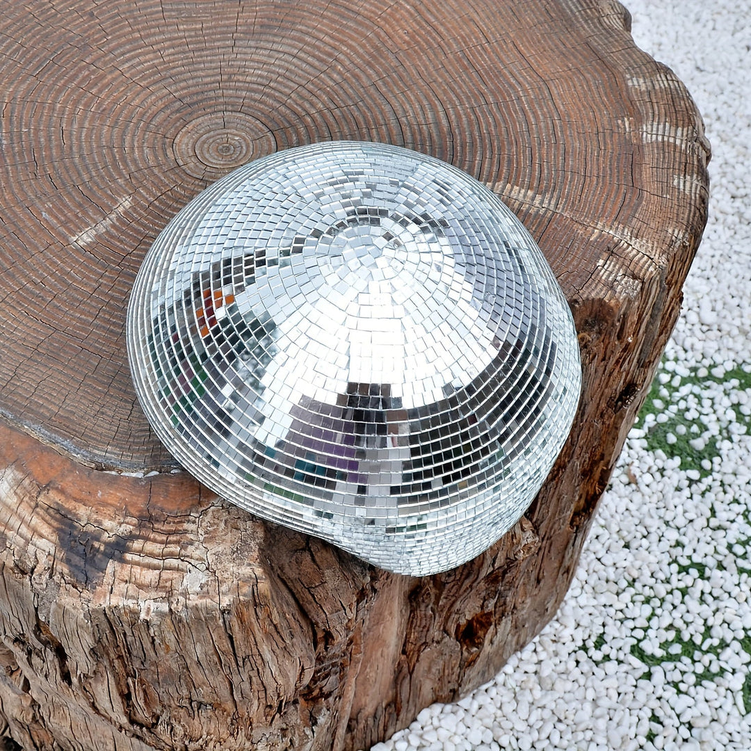 Dekorativ Diskokugleskulptur til Hjemmet Med Smeltende Design 2