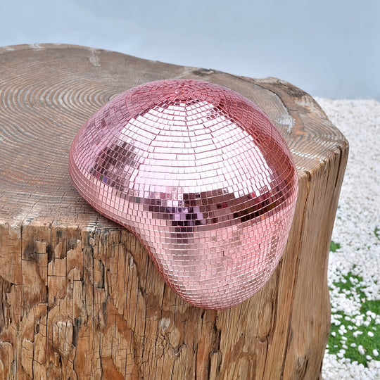 Dekorativ Diskokugleskulptur til Hjemmet Med Smeltende Design 9