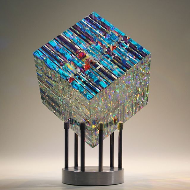 Dekorativ Fantasy Magic Cube Ornament 0