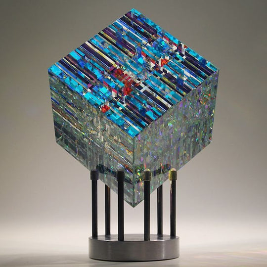 Dekorativ Fantasy Magic Cube Ornament 1