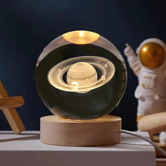 Dekorativ Lampe med 3D Gravering til Hjemmet 5