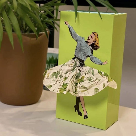Dekorativ Tissue Box med Legesyg Nederdel 8