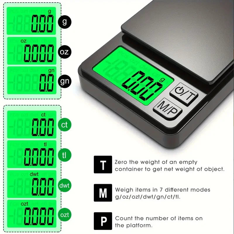 Digital Vægt Kompakt Design 2