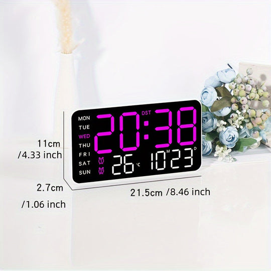 Digitix Digitalt Vægur Multifunktionelt Design 5