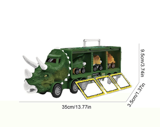 Dinosaurier transport lastbil