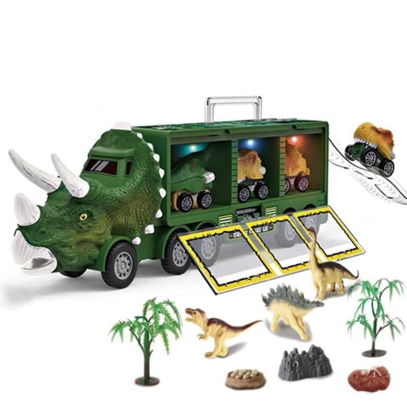 Dinosaurier transport lastbil