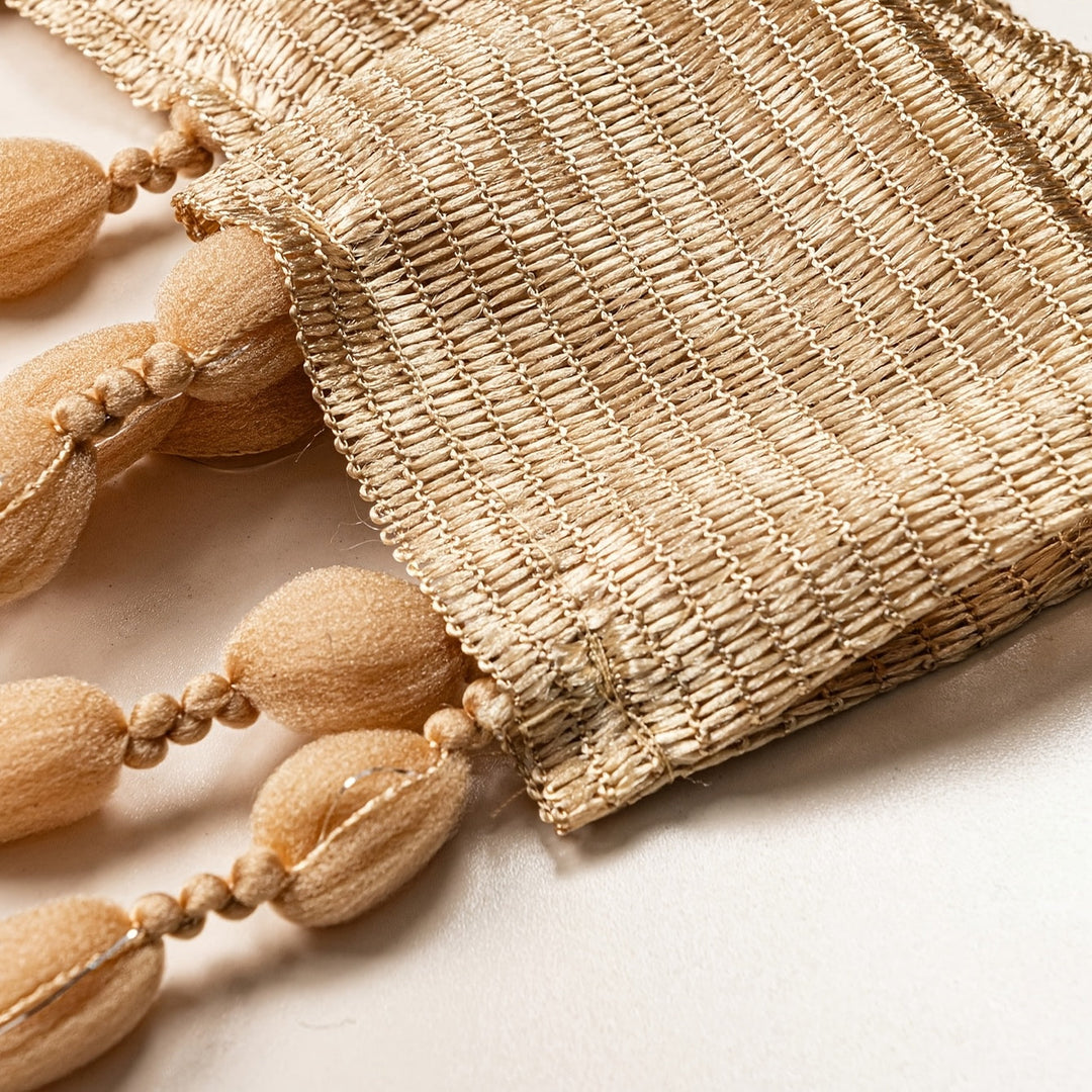 Dørgardin med perler til Boho indretning 4