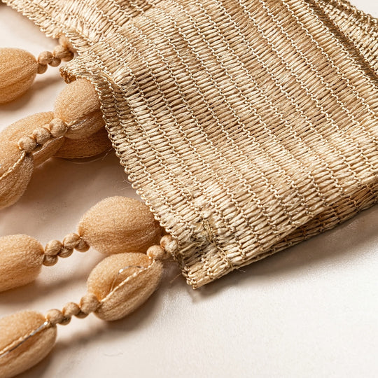 Dørgardin med perler til Boho indretning 4