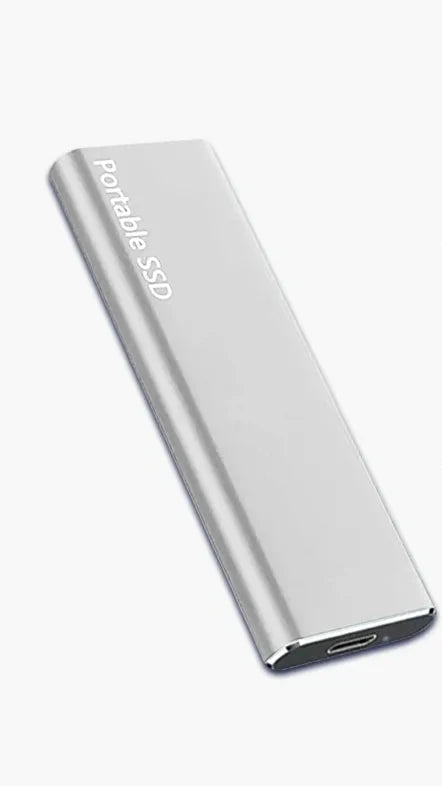 Ekstern Harddisk 2 TB Bærbar USB-C 3
