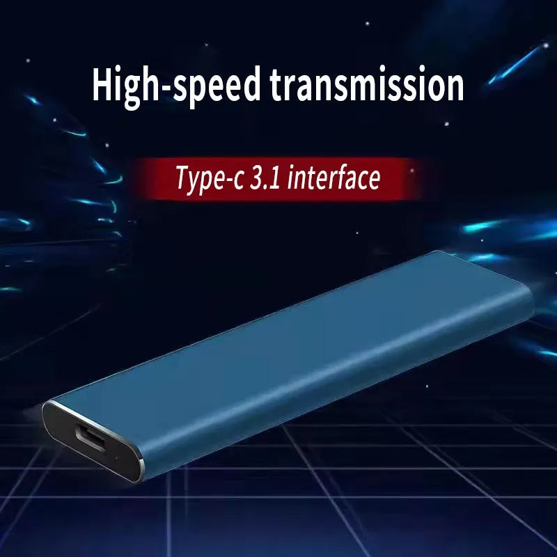 Ekstern Harddisk 4TB USB-C Slankt Metal Design til Dataopbevaring 5