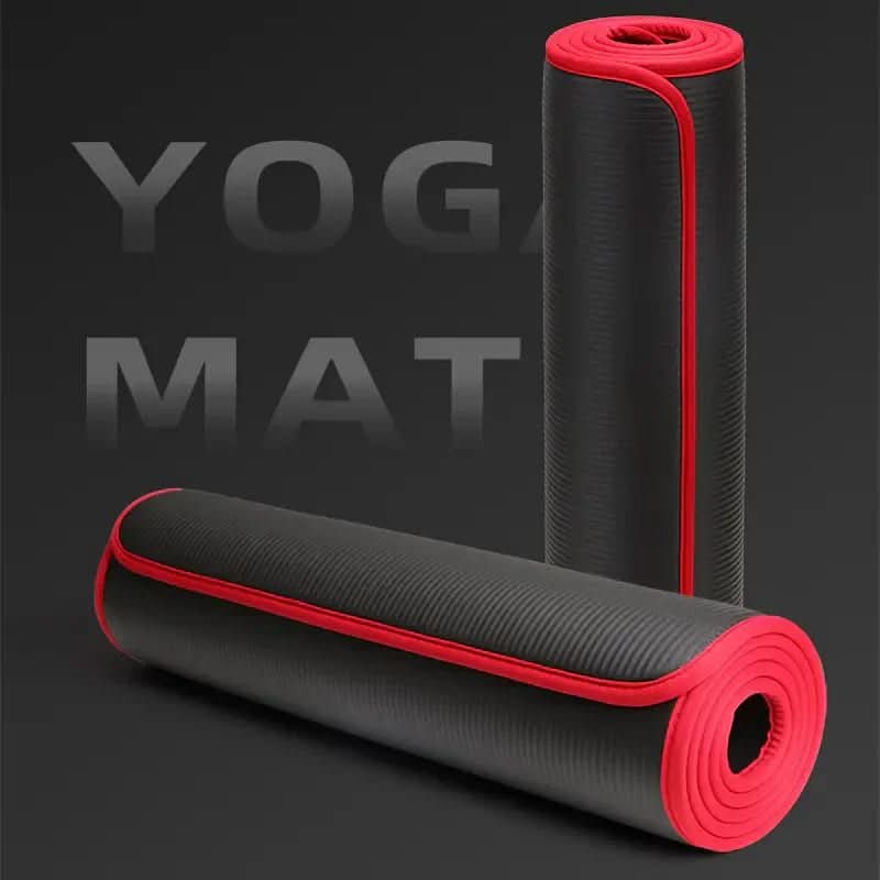 Ekstra Tykk Yogamåtte med Skridsikker Overflade til Yoga og Pilates 1