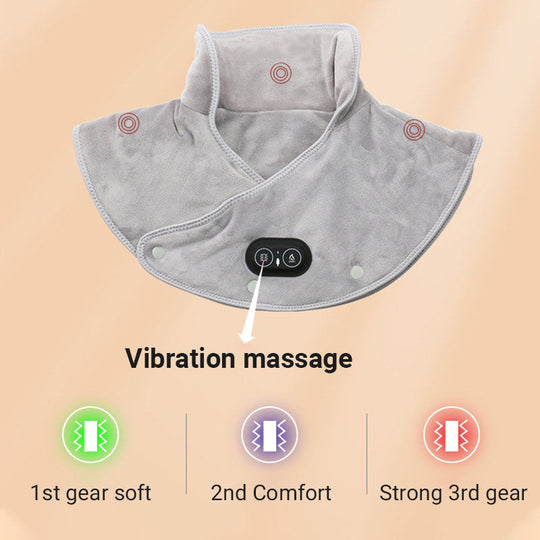 Elektrisk Nakke- og Skulderpude med Vibration 4