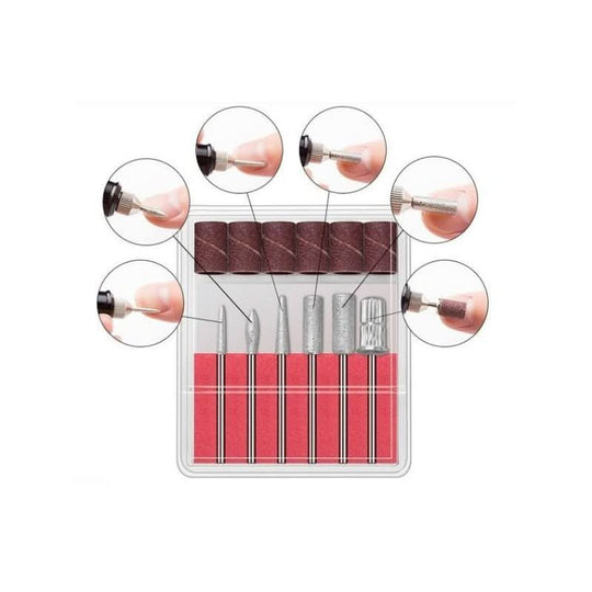 Elektrisk Negleplejesæt 6-i-1 til Manicure og Pedicure 2