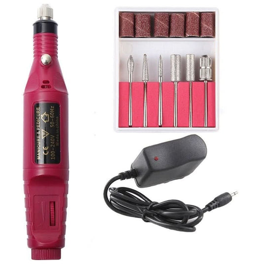 Elektrisk Negleplejesæt 6-i-1 til Manicure og Pedicure 3