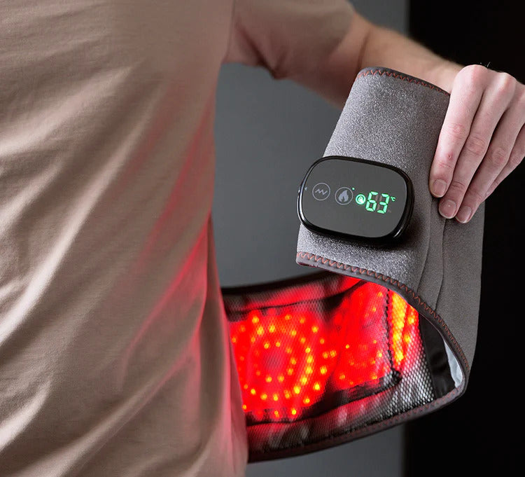 ErgoBelt Varmebælte med Rødt Lys og Vibration 4