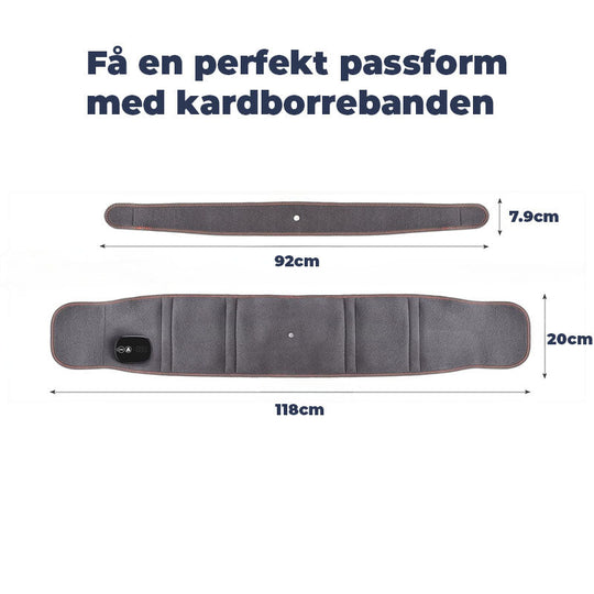 ErgoBelt Varmebælte med Rødt Lys og Vibration 5