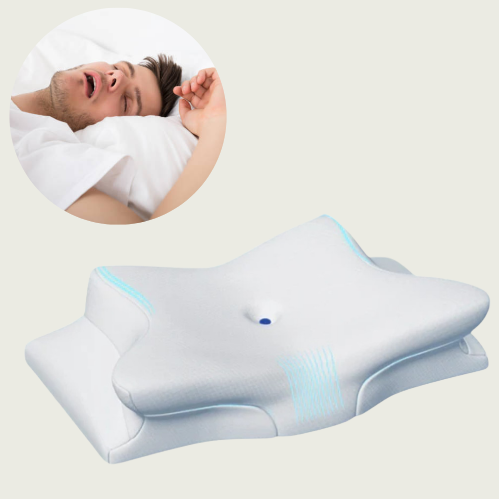 Ergonomisk Nakke- og Hovedstøtte Pude 0