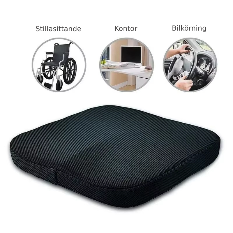 Ergonomisk Sædehynde til Kontor og Bil 3