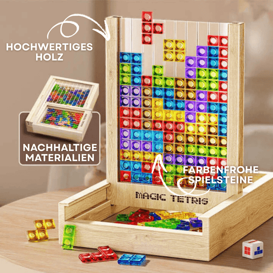 Familievenligt Tetris Puslespil i Bæredygtigt Design 1