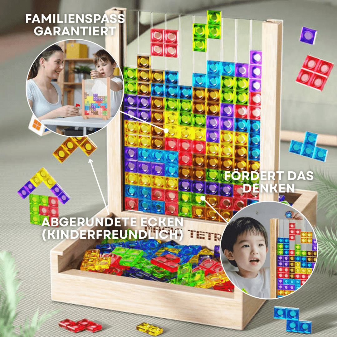 Familievenligt Tetris Puslespil i Bæredygtigt Design 2