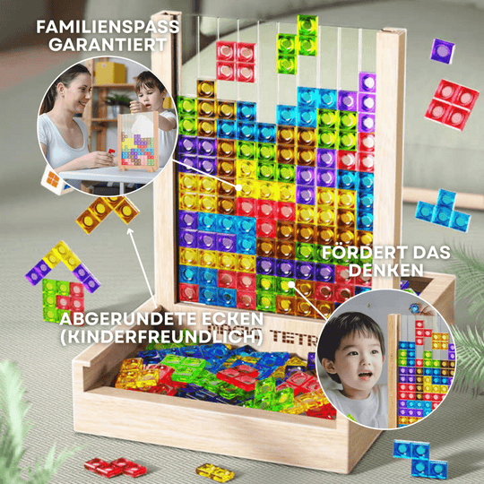 Familievenligt Tetris Puslespil i Bæredygtigt Design 2