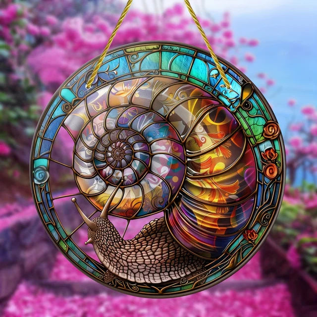 Farverig Solfanger Kæmpe Snegl Dekoration 3