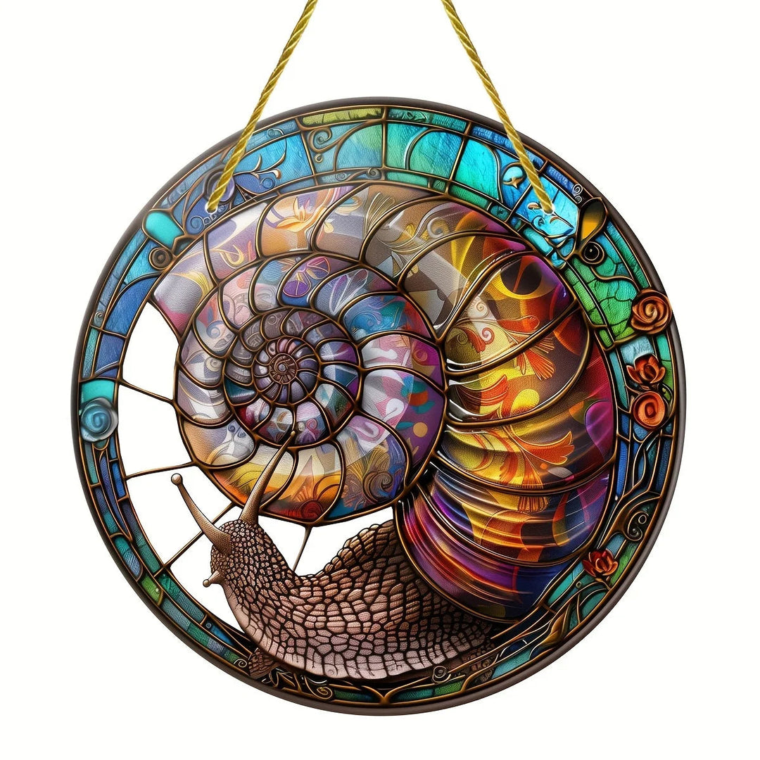 Farverig Solfanger Kæmpe Snegl Dekoration 4
