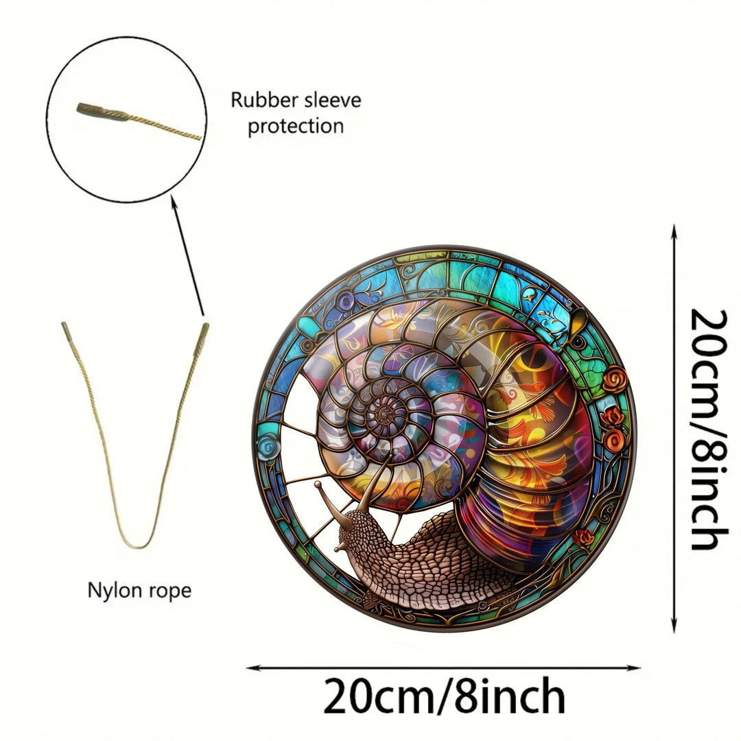 Farverig Solfanger Kæmpe Snegl Dekoration 5