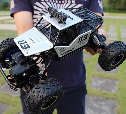 Fjernstyret Bil 4WD Off-Road med Dobbeltmotorer til Børn og Voksne 11