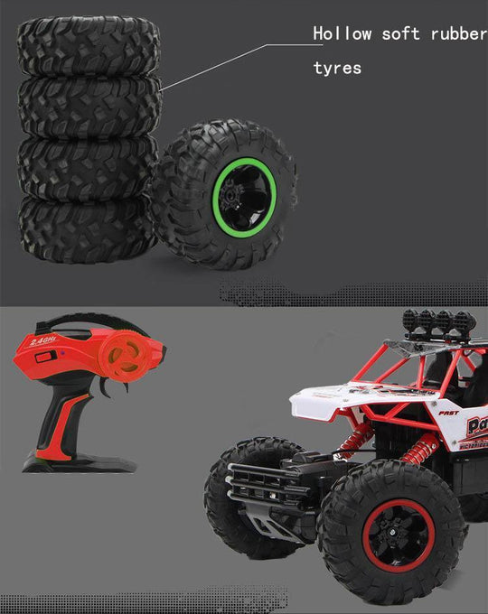 Fjernstyret Bil 4WD Off-Road med Dobbeltmotorer til Børn og Voksne 3