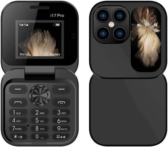 Foldbar Mobiltelefon med Dual SIM og HD Kamera 0